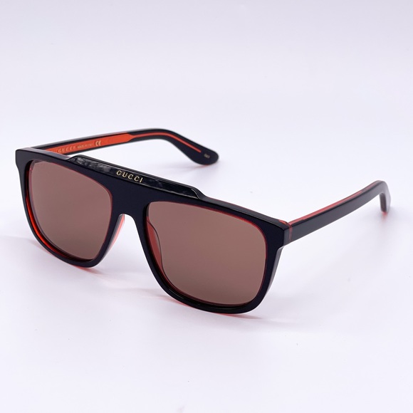 NEW GUCCI GG1039S 003 BLACK RED SUNGLASSES GUCCI - Picture 10 of 14